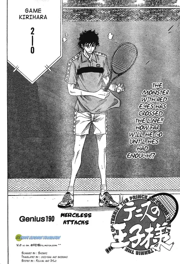 Prince of Tennis Chapter 190 2